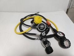 Mares 52X Abyss レギュレーター オクトパス・残圧計・コンパス付き