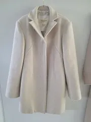HELDER アイボリー ウール コート