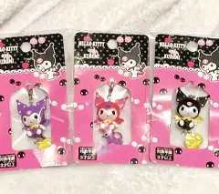 クロミストラップ３種セット 天使クロミ キーホルダー キュービッククロミ エンジェルクロミストラップ