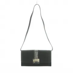 マイケルコース MICHAEL KORS ショルダーバッグ レザー フラップ スタッズ 黒 35H7ST4C9L /MI ■GY11