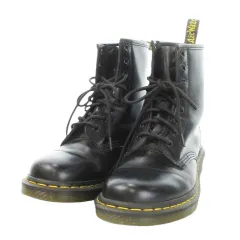 ドクターマーチン DR.MARTENS 8ホール ショートブーツ スムースレザー 24cm 黒 ブラック 1460 /MN2 ■GY40