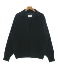 完売 ssstein コットンカシミヤ ニット スキッパー 24AW ブラック
