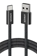 新品 Anker Zolo USB-C & USB-A ケーブル 1.8m ブラック USB-IF認証 高耐久ナイロン素材採用 iPhone 17 / 16 / 15 / Galaxy Google Pixel 各種対応