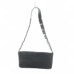 サルヴァトーレフェラガモ Salvatore Ferragamo ハンドバッグ ワンショルダー レザー ロゴ 黒 ブラック ■GY11 /MQ