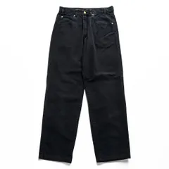 pelle pelle marc buchanan 90年代 ヴィンテージ ブラック デニムパンツ ジーンズ L ワイド テーパード