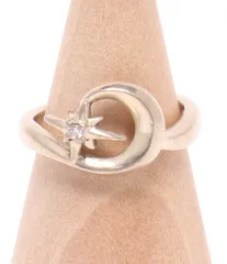 スタージュエリー ピンキーリング 指輪SV925 ダイヤ 0.01ct レディース SIZE 1号 STAR JEWELRY