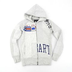 イッセイミヤケ ISSEY MIYAKE パッチワーク柄 ノースリーブ シャツ ブラウス レディース ホワイト×ブラウン×イエロー size1 [Y02187] 【中古】 ISSEY MIYAKE - イッセイミヤケ ISSEY MIYAKE パッチワーク柄