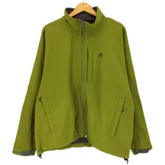 ナイキエーシージー NIKE ACG 00s Soft Shell Jacket 裏地ボア ロゴ刺繍 ソフトシェル ジャケット 裾ドローコード メンズ import：XL のサムネイル
