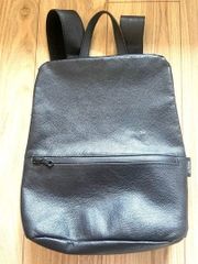 極美品 joya 防水レザー リュックサック ネイビー ビジネス バッグ