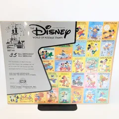 Disney　ディズニー　外国切手　ミッキー　ディズニー切手セット　レトロ Disney WORLD OF POSTAGE STAMPS