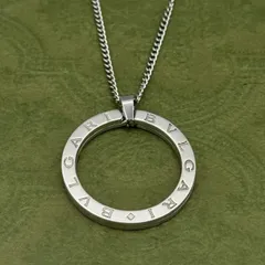 BVLGARI ビーゼロワン リングロゴ ネックレス（4-26-50）