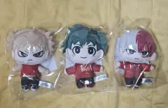 僕のヒーローアカデミア ヒロアカ ぬいぐるみ レッド コスチューム / 爆豪 勝己 緑 谷出久 轟 ぬいぐるみ グッズ