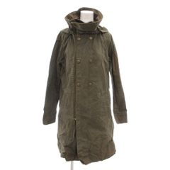 エックスガール x-girl モーターサイクルコート フード付き ダブルブレスト 2 カーキ /YJ ■GY06