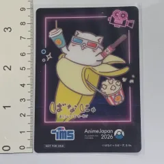 アニメジャパン AJ2026 限定 プラスチック カード バナニャ アラウンド ザ WORLD 2