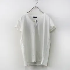 未使用 シップス SHIPS  Vネック半袖カットソー one size‖ホワイト トップス プルオーバー【2400014926064】のサムネイル