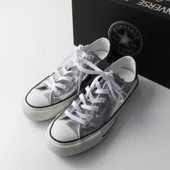 コンバース CONVERSE ALL STAR 1SC254 100 SHINYMETALLIC OX スニーカー 23.5cm‖シルバー 靴 くつ【2400014926156】