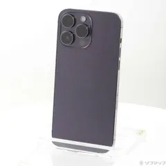 ソフマップ 〔中古品〕 iPhone14 Pro Max 256GB ディープパープル MQ9E3J／A SIMフリー【348】