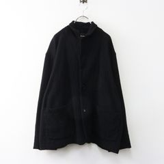 美品 N.HOOLYWOOD 38 (re) ノーカラーオーバーシャツコート 黒 - メルカリ