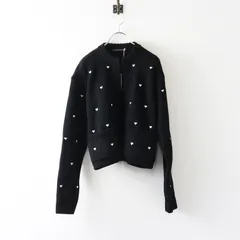 未使用 2024AW ツルバイマリコオイカワ TSURU By MARIKO OIKAWA Pandora KN ニットカーディガン F｜ブラック【2400014870251】のサムネイル