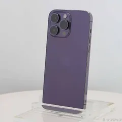 ソフマップ 〔中古品〕 iPhone14 Pro Max 256GB ディープパープル NQ9E3J／A SIMフリー【377】