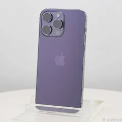 ソフマップ 〔中古品〕 iPhone14 Pro Max 256GB ディープパープル MQ9E3J／A SIMフリー【344】