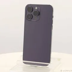 ソフマップ 〔中古品〕 iPhone14 Pro Max 256GB ディープパープル MQ9E3J／A SIMフリー【247】