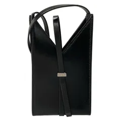 GIVENCHY(ジバンシー) ショルダーバッグ美品  - 黒 スマホポシェット レザー