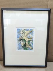橋本 不二子 限定版画 額付き サイン・エディション有り 人気画家
