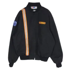 ジーアンドケー G＆K 90s Vintage ィンテージ リフレクター チーム ジャケット 着脱可能 キルティング ライナー ワーク ジャケット ブラック系 XL【中古】