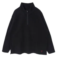South2 West8 サウスツーウェストエイト RW641 Half Zipped Shirt Poly Fleece ハーフジップ プルオーバー スウェット ブラック系 S【中古】のサムネイル