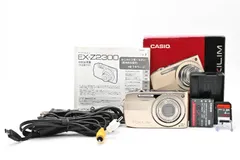 ジャンク 箱あり レンズ綺麗】Casio カシオEXILIM EX-Z2300 ゴールド