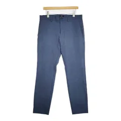 theory ZAINE SW A PRECISION TWILL スラックス ナイロンストレッチ パンツ ブルー メンズ セオリー【中古】6-0404G∞のサムネイル
