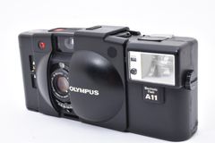 OLYMPUS XA2 A11 コンパクト フィルムカメラ ブラック - メルカリ