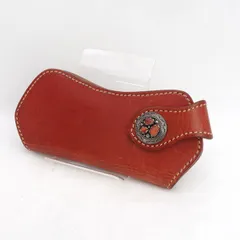 ◆長財布/バイカーズウォレット/コンチョ/本革/レザー/ワインレッド 【財布/ウォレット/wallet/コイン】 メンズファッション【中古】 