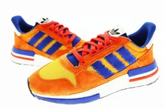 アディダス adidas ×DRAGON BALL Z ドラゴンボールZ ZX 500 RM SON GOKU 孫悟空 D97046 25.5 オレンジ ブランド古着ベクトル 中古▲■250222