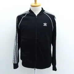 adidas / アディダス ◆SST TRACK TOP/トラックジャケット/ブラック/サイズO CW1256 【メンズ/MEN/男性/ボーイズ/紳士】 メンズファッション【中古】 