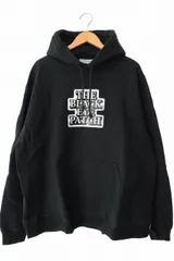 ブラックアイパッチ THE BLACK EYE PATCH OG LABEL HOODIE ロゴ プリント プルオーバー フーディー パーカー XL 黒 ブラック ブランド古着ベクトル 中古260110