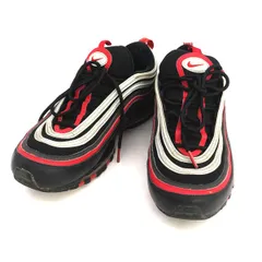 NIKE / ナイキ ◆AIR MAX 97/エアマックス/ブラック×レッド/28cm 921826-014 【メンズ/MEN/男性/ボーイズ/紳士】【靴/クツ/シューズ/SHOES】 メンズファッション【中古】 