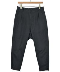 GANRYU 14SS トロピカルウール サルエルパンツ M ブラック ペンギン
