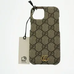 グッチ GUCCI iPhone15 Case GG Supreme Canvas GGスプリームキャンバス オフィディア GGロゴ iPhone 15ケース 763787 ベージュ ブランド古着ベクトル 中古 ☆AA★▲●■ 251010
