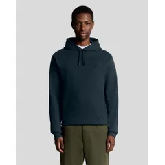 ライルアンドスコット メンズ アウター パーカー・スウェット Lyle and Scott Interlock Pullover Hoodie Black ブラックのサムネイル