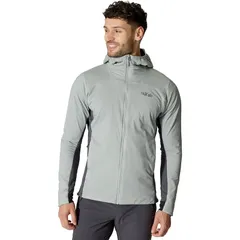ラブ メンズ アウター ジャケット・ブルゾン ジャケット Rab Xenair Alpine Flex Jacket Mens Light Zinc