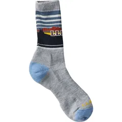 エルエルビーン メンズ アンダーウェア 靴下 LLBean Katahdin Mountain Hiker Socks Gray HeatherCadet Blue グレーのサムネイル