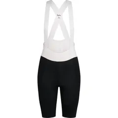 ラファ レディース ボトムス ハーフパンツ・ショーツ Rapha Pro Team Bib Short III Regular Womens BlackWhite ホワイト