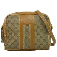 美品 GUCCI グッチ GGスプリーム ショルダーバッグ 金具 ポシェット