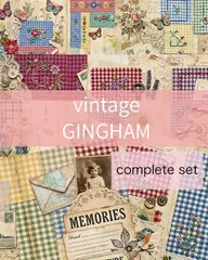 vintage GINGHAM コンプリートセット