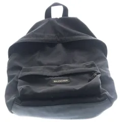 BALENCIAGA (バレンシアガ) エクスプローラー ワッペンロゴ ナイロン バックパック リュックサック ブラック 503221のサムネイル