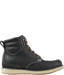 エルエルビーン メンズ シューズ ブーツ・レインブーツ レザー LLBean Mens Stonington Leather Moc Toe Boots Black ブラック