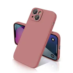 【新品】 iphone 13 ケース シリコン 耐衝撃 滑り止め スマホケース 米軍MIL規格 SGS認証 指紋防止 カバー アイホン 13 ケース 衝撃吸収 カメラ保護 携帯ケース ソフト 薄型 ワイヤレス充電対応 13ケース 6.1インチ用(ローズレッ 0