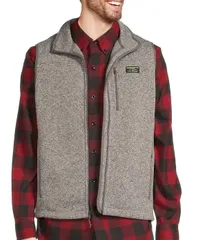 エルエルビーン メンズ アウター ベスト セーター フリース LLBean Sweater Fleece Vest Grey Heather グレー